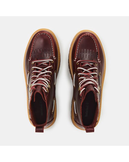 Timberland Brown Stone Street Mid Lace-Up Chukka Boots