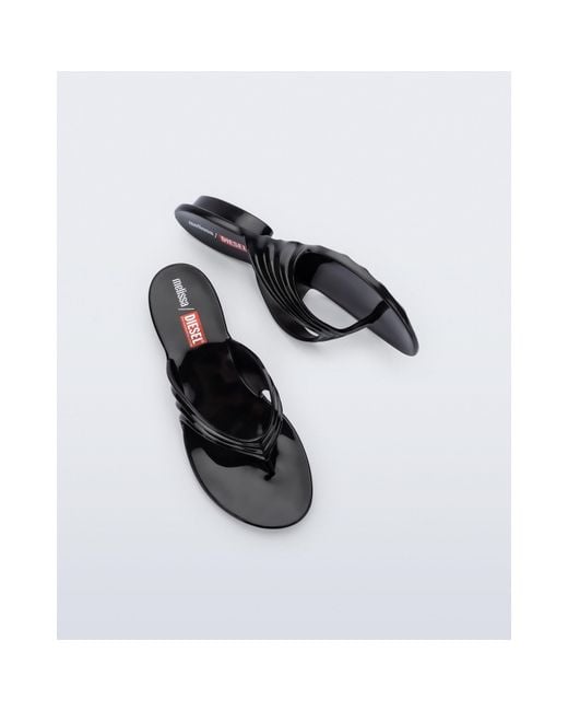 Melissa Blue Flexible Flip Flops