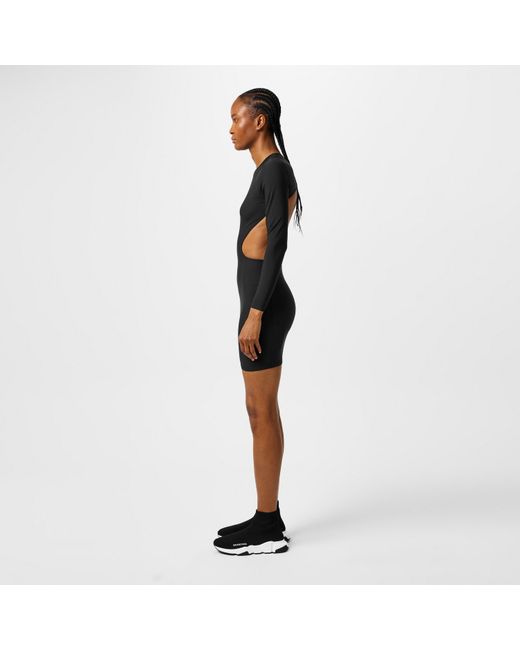 Balenciaga Black Speed Clear Runners for men