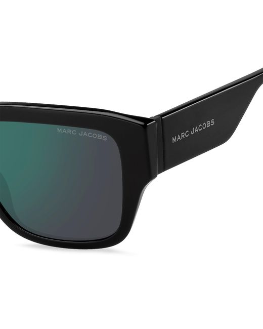 Marc Jacobs Black Round Sunglasses for men