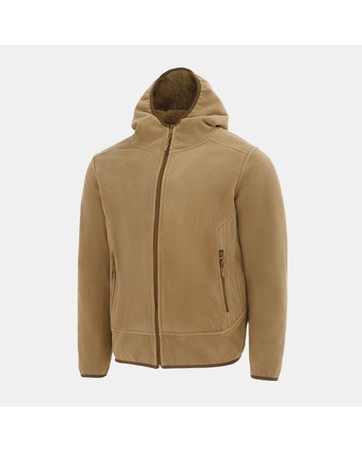 Firetrap Brown Bond Sherpa Jacket for men