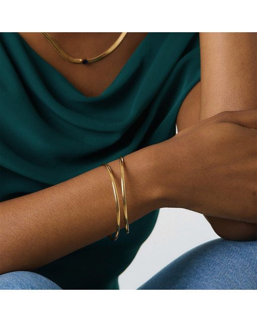 D.Louise Metallic Classic Bangle