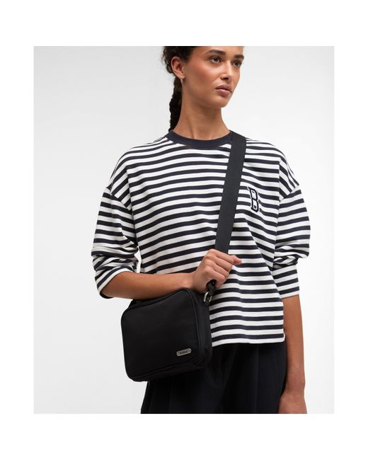 Barbour Black Olivia Crossbody Bag