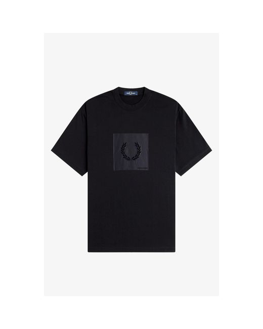 Fred Perry Black T-Shirt for men