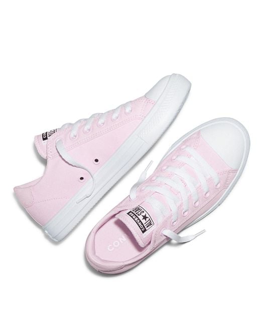 Converse Pink Canvas Trainers