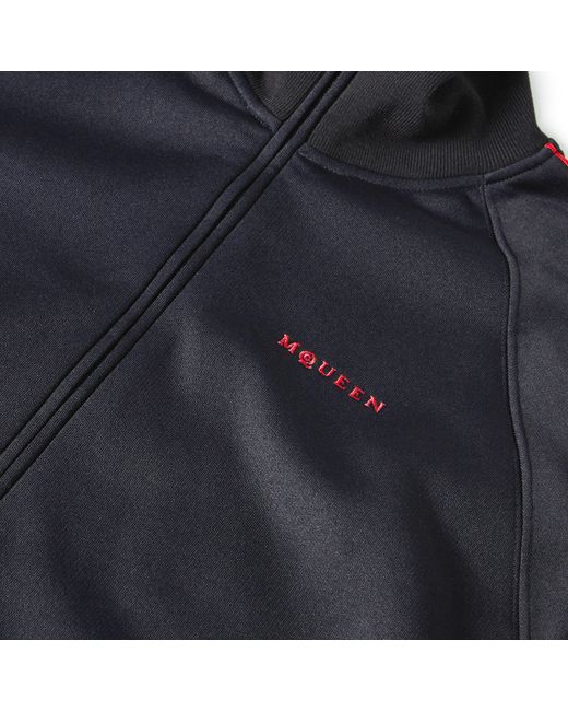 McQueen Blue Alex Tech Tracksuit Top for men