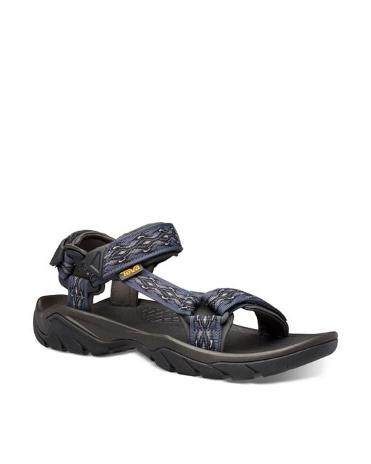 Teva Black Terra Fi 5 Walking Sandal for men