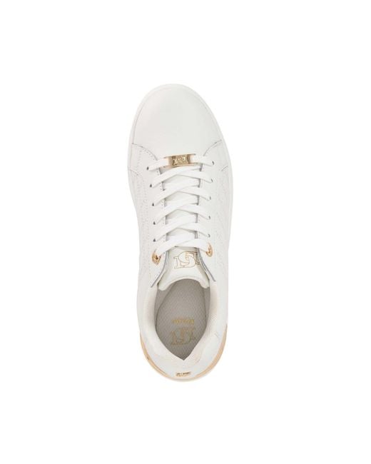 Dune White Elba Platform Trainers