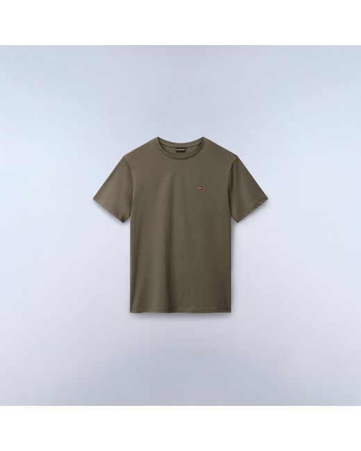 Napapijri Green Salis Short Sleeve T-Shirt for men