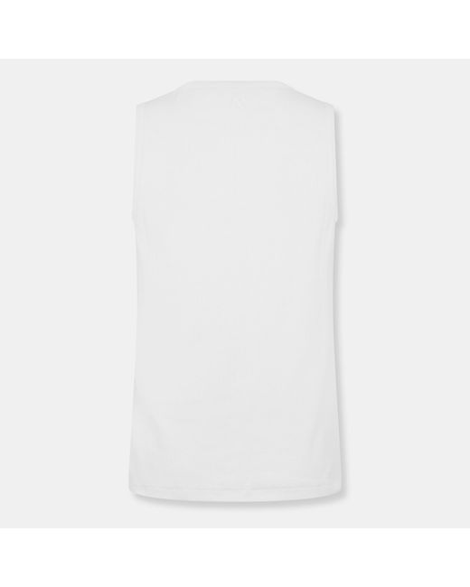Represent White Racerback Vest for men