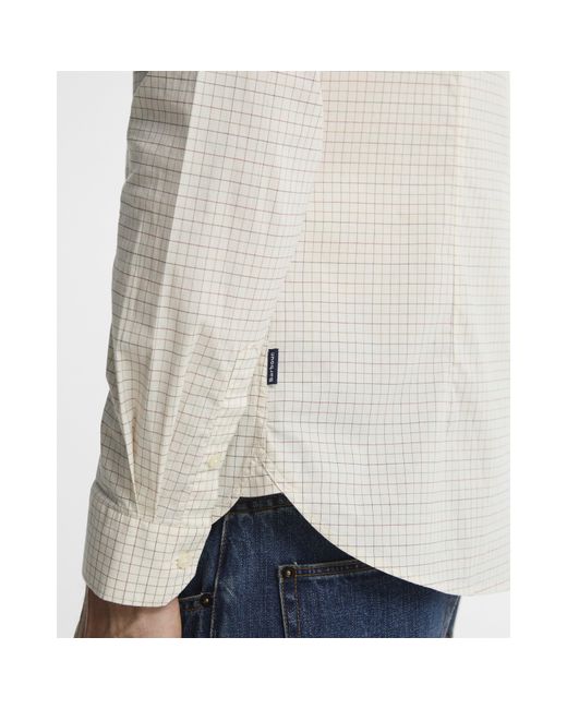 Barbour Gray B.Li Tatterhsall Shr Sn64 for men