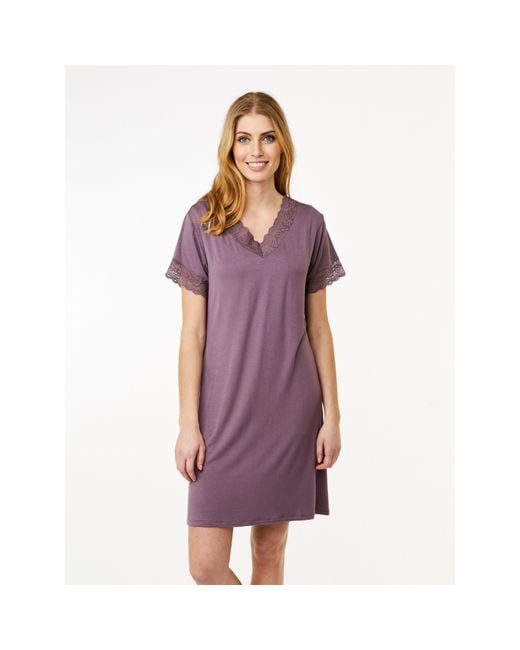 CCDK Purple T-Shirt Dress