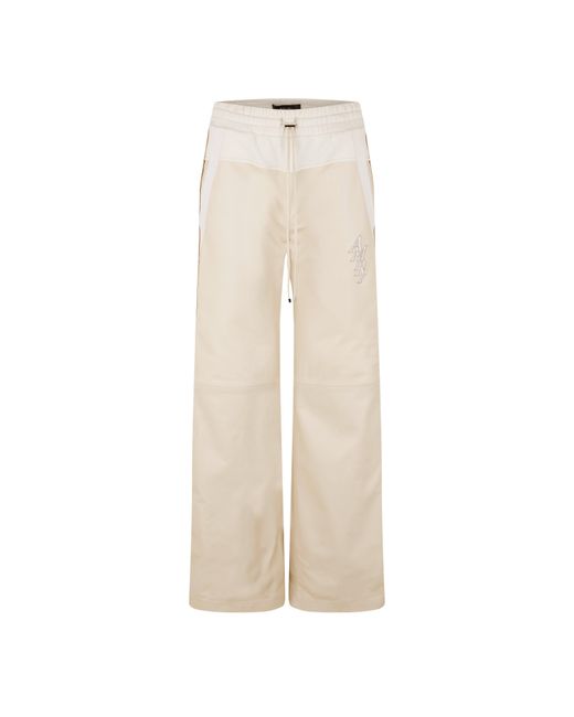 Amiri Natural Stacked Track Trousers