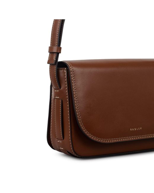 Radley Brown Pocket Street Medium Crossbody Bag