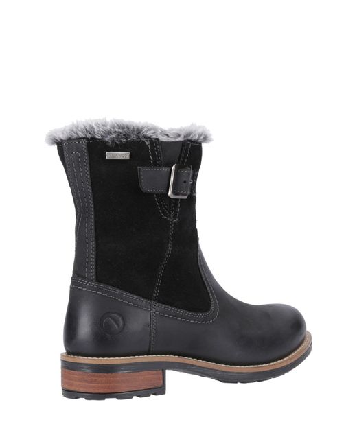 Cotswold Black Kemerton Ankle Boots
