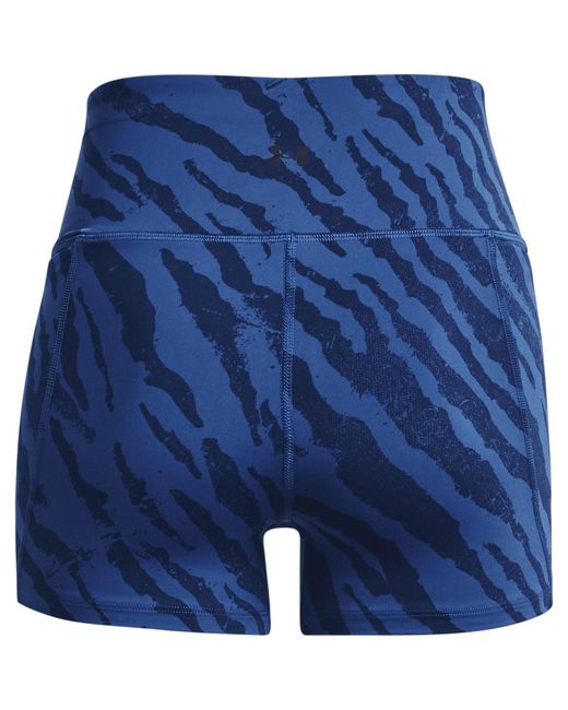 Under Armour Blue Project Rock Meridian Shorts