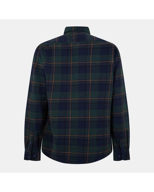 Peter Werth Blue Long Sleeve Plain Shirt for men