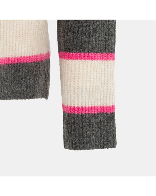 Miso Gray Stripe Jumper
