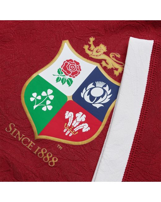 Canterbury Red British And Irish Lions 2025 Shirt Adults for men