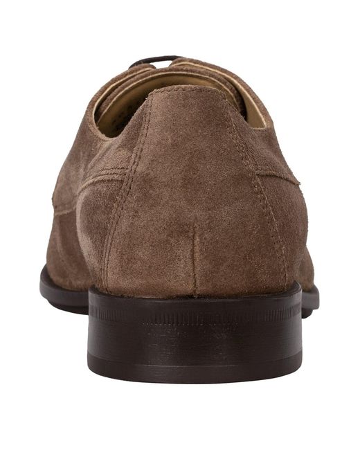 Boss Brown Colby Derby Shoe for men