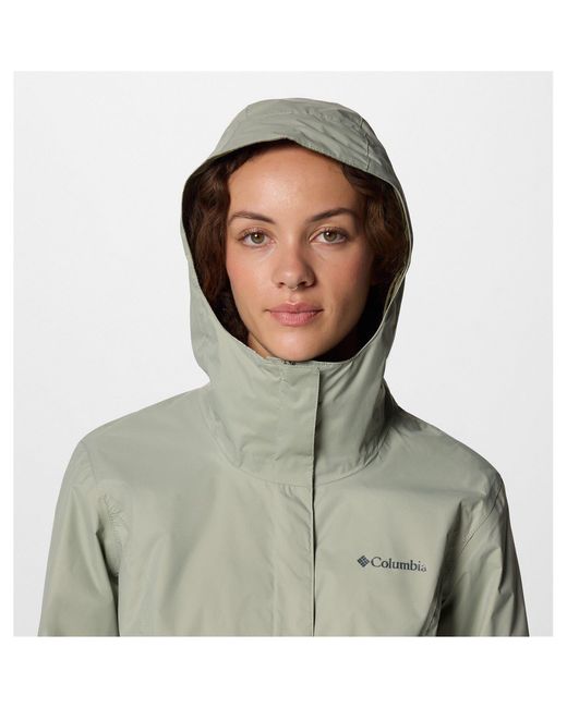 Columbia Green Arcadia Ii Waterproof Jacket