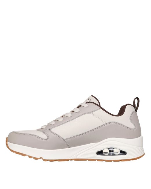 Skechers White Uno Stand On Air Trainers for men