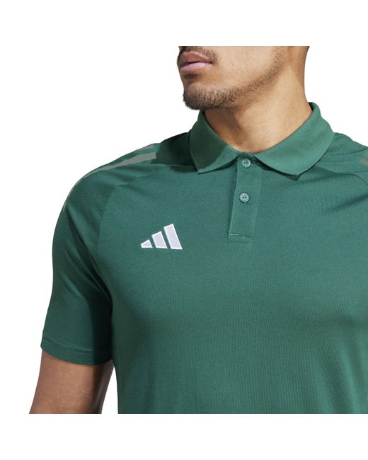 Adidas Green Tiro24 C Performance Polo Shirt for men