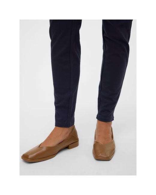 Vero Moda Blue Tapered Cuffed Trousers