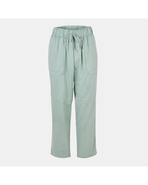 Bella Dahl Green Utility Tailored Trousers