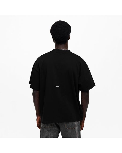 Represent Black Oversized T-Shirt for men