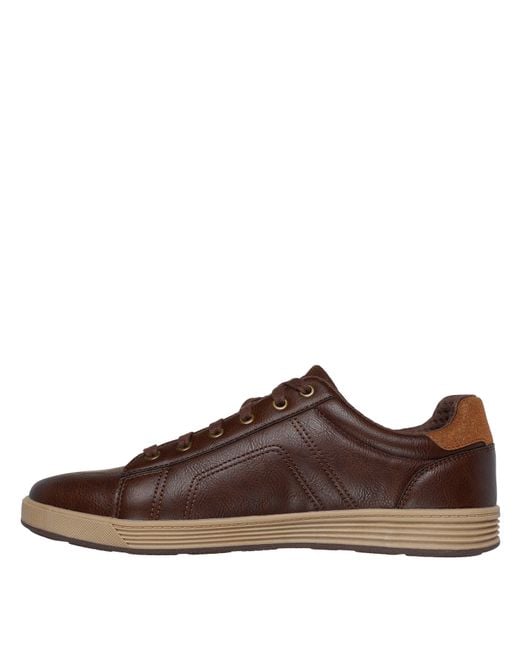 Skechers Brown Cavell Court Classic Trainer for men