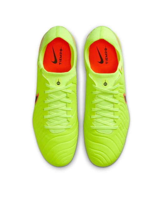 Nike Green Tiempo Legend 10 Pro Adults Artificial Ground Boots for men