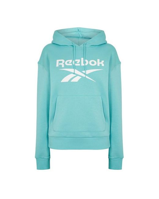 Reebok Blue Logo Hoodie