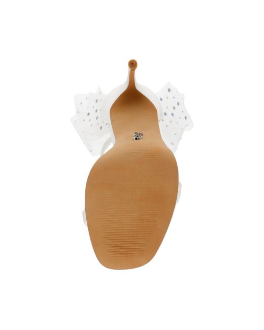 Steve Madden White Nikole 115 Sandals