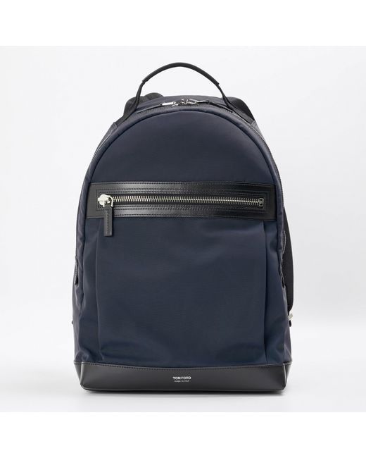 Tom Ford Blue Tf Backpack for men