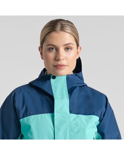 Craghoppers Blue Dustin Waterproof Jacket for men
