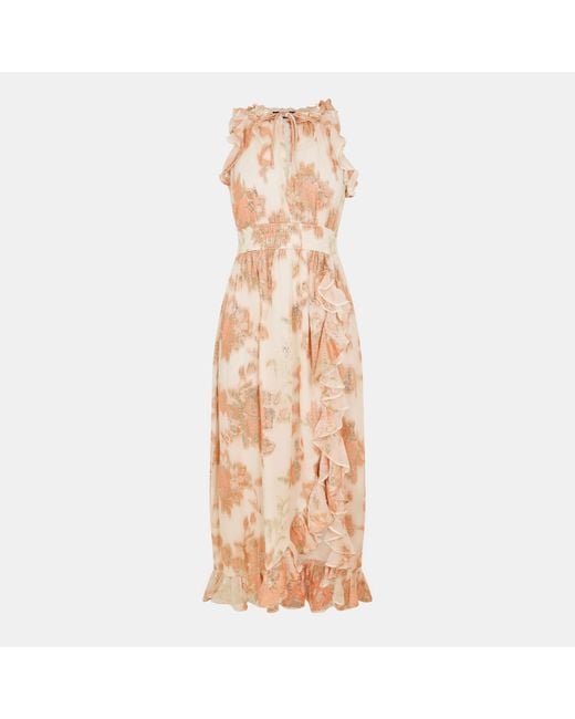 French Connection Metallic Elko Maxi Dress