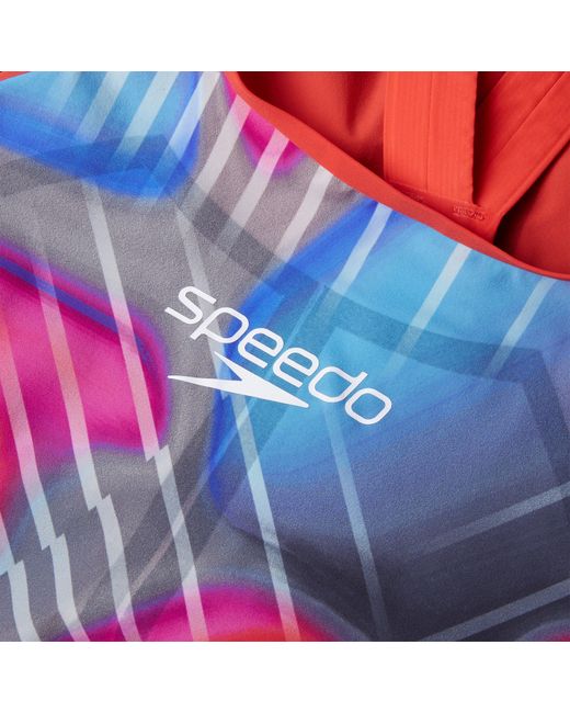 Speedo Red Lzr Valor 2.0 Race Swimsuit