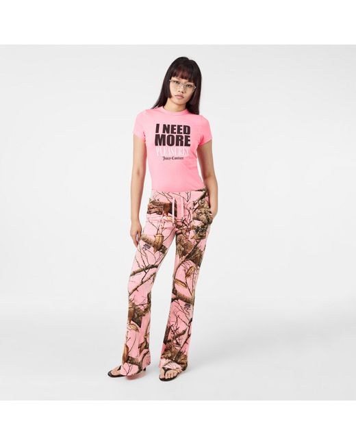 Pleasures Pink X Juicy Couture Realtree Velour Track Pants