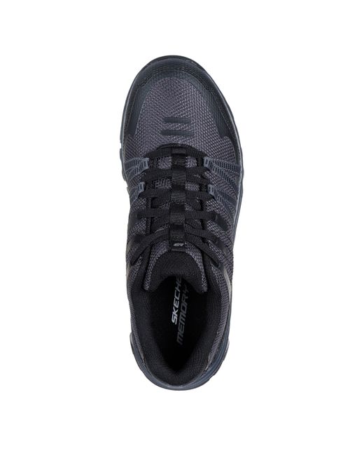 Skechers Blue Mesh Slip On Trainers