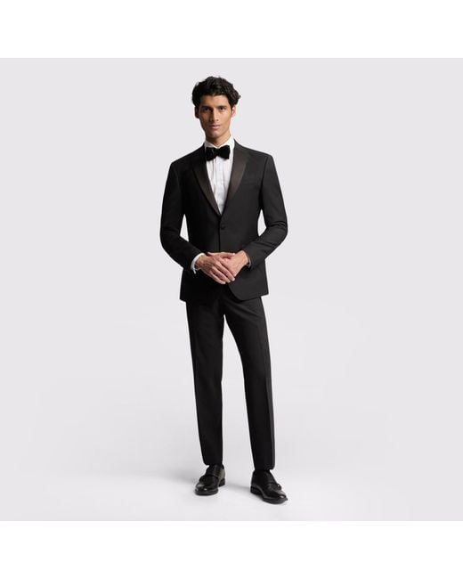 Ted Baker Black Meyer Tuxedo Slim Jacket for men