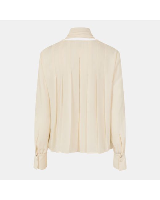 Boss Natural Bijulia Long Sleeve Blouse