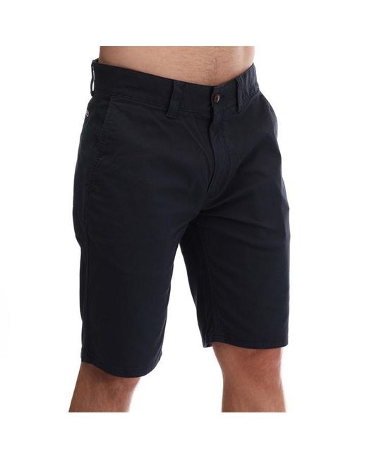Tommy Hilfiger Black Tobby Chino Shorts for men