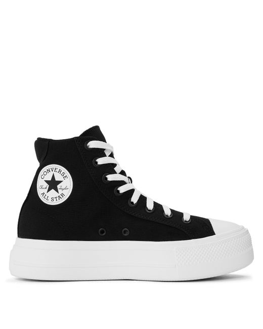 Converse Black Day One Pit Canvas High-Top Trainers