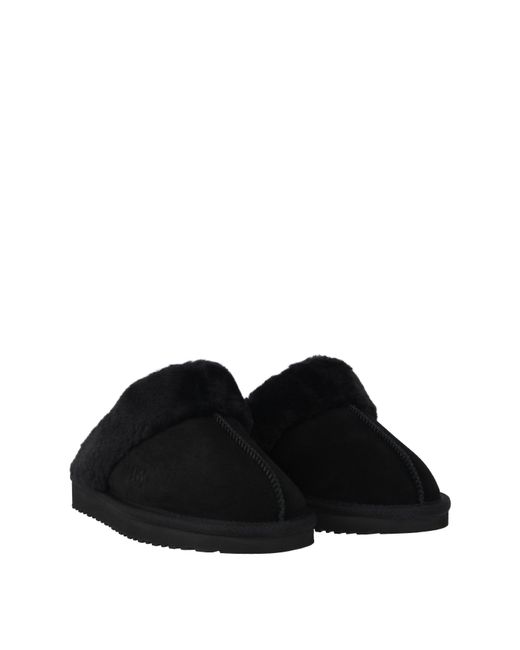 Jack Wills Black Mule Slippers