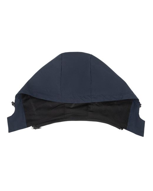 Gelert Blue Hooded Water Resistant Windproof Waterproof Jacket for men