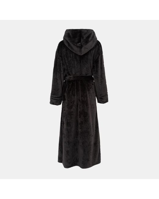 Biba Black Cosy Maxi Robe Ladies