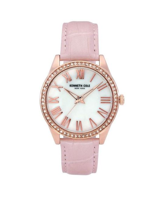 Kenneth Cole Pink Casual Two Tone Fashion Analogue Quartz Watch