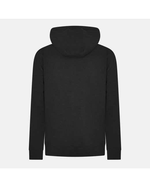 Jack Wills Black Graphic Zip Hoodie for men