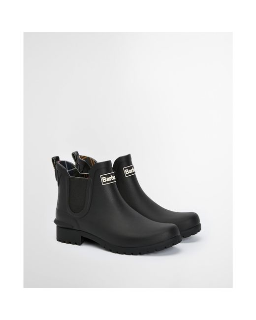 Barbour Purple Wilton Wellingtons
